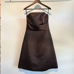 David’s bridal bridesmaid dress